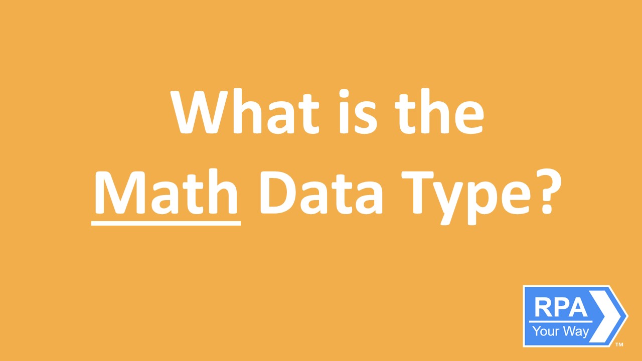 You are currently viewing What is the Math Data Type?