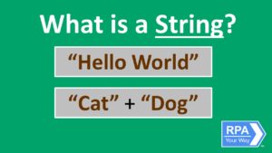 Read more about the article What is a String?