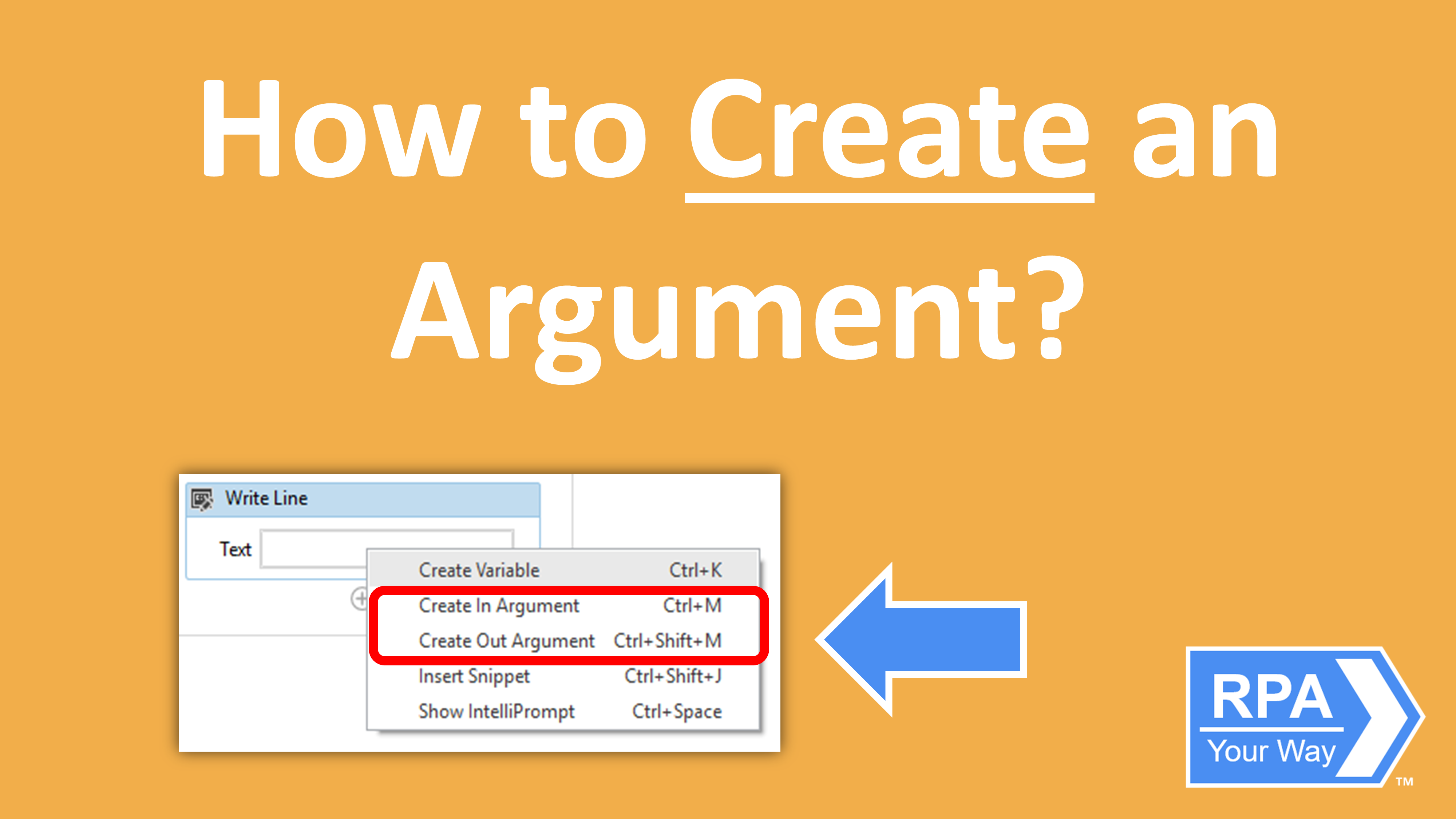 Read more about the article How to Create an Argument?