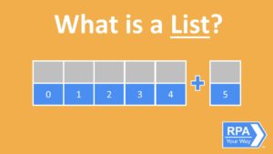 Read more about the article What is a List?